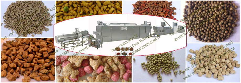 Double screws dog food /pet food /fish food making machine line with European CE standard