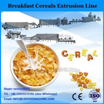 150~350kg/h food machine for breakfast cereal corn flakes corn snack processing machine from Jinan DG