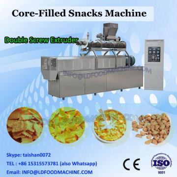 120-150kg/h capacity puffed cereal core filled snacks food extruder machine